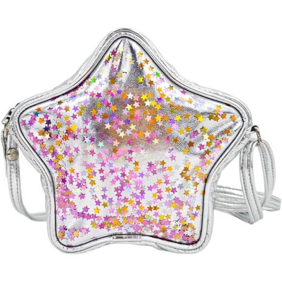 Stylish Toddler Purse for Girls - Adorable Mini Crossbody Bag in Star Design - Picture 1 of 8